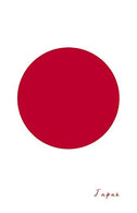 Japan: Flag Notebook. Travel Journal to write in. College Ruled Journey Diary