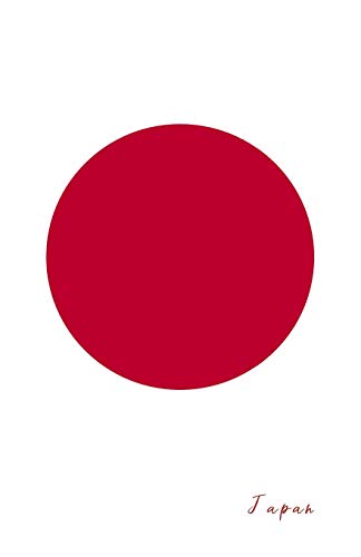 Japan: Flag Notebook. Travel Journal to write in. College Ruled Journey Diary