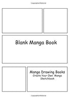 Blank Manga Book Manga Drawing Books Create Your Own  Manga Sketchbook: Draw and Create your own Manga Scenes on White Paper with Panel Layouts