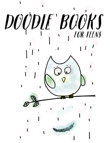 Doodle Books For Teens: Blank Doodle Draw Sketch Books
