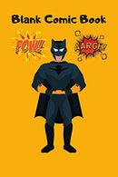 Blank Comic Book for Kids: Draw Your Own Comics. A Large Notebook and Sketchbook for Kids and children to Draw Comics and Journal Paperback. Create