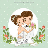Unsere Hochzeit - Gästebuch: Hochzeitsgästebuch / Hochzeitsbuch / Eintragebuch mit Fragen im Manga Stil (German Edition)