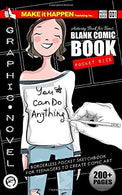 Activity Book for Teens: Blank Comic Book: Borderless Pocket Sketchbook for Teenagers to Create Comic Art (Graphic Novel Making Books)