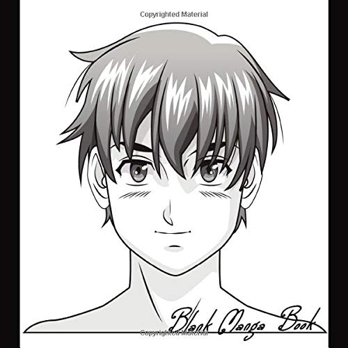 BLANK MANGA BOOK: Variety of Templates for Kids. Adults and Artists of All Levels: Create Your Own Comics. Manga and Design Sketchbook (Square Book