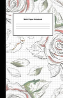 Math Paper Notebook: Graph Paper 5x5 (five squares per inch) Squared Graphing Journal Paper (each square 0.20&rdquo; x 0.20&rdquo;) Blank Quadrille.