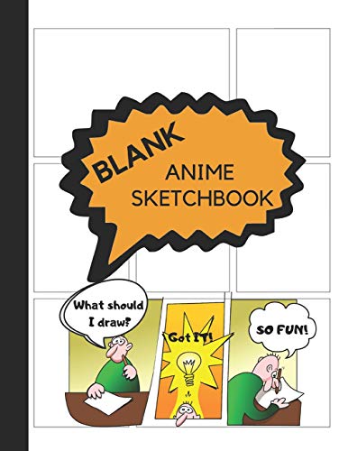 Comic Book Maker Creator - Draw Manga In Blank Anime Sketchbook Strip Paper: Make Your Own Comic Book; Comic Strip Sketch Book For Artists. Students