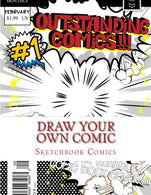 Draw Your Own Comic ((Activity & Drawing Book)) (Volume 2)