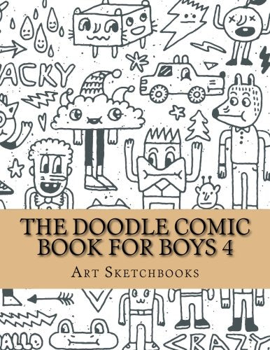 The Doodle Comic Book for Boys 4 (Activity Drawing & Coloring Books)